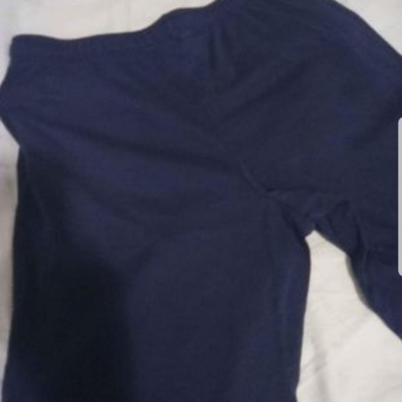 Men's Medium Sleepwear Pants New Highland Originals Blue With Draw String - Picture 3 of 6